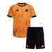 Maglie da calcio AS Roma Artem Dovbyk #9 Seconda Maglia Bambino 2025-26 Manica Corta + Pantaloni corti)